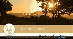 Desktop Screenshot of huntshoeklodge.com